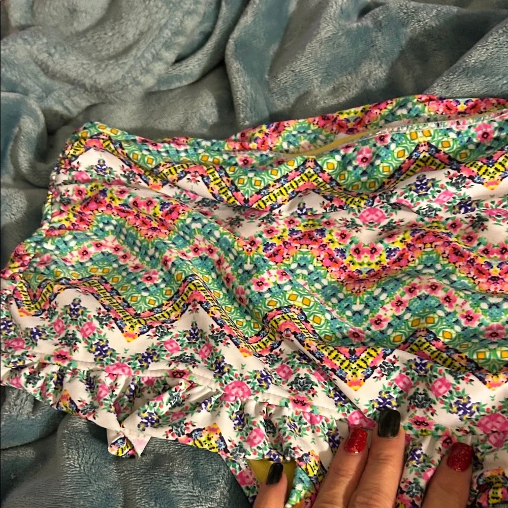 Jessica Simpson Multicolor Floral Bikini bottom medium - Picture 4 of 13